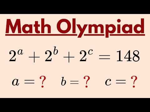 Can You Solve This Math Olympiad? | A Nice Exponential Problem