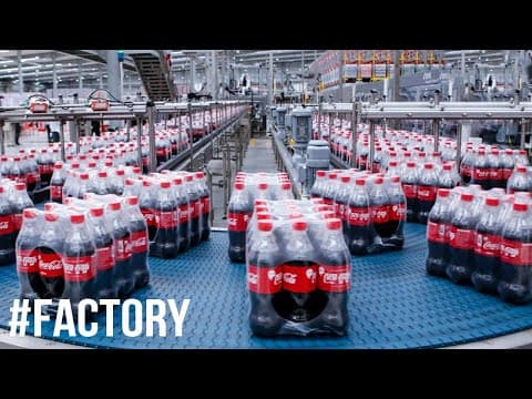 How Coca Cola Is Made In Factory | Inside The Coca Cola Factory And Other Beverage