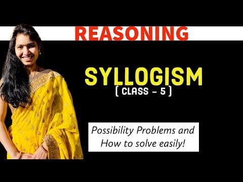 Syllogism Class 5 || Logical Deductions || Shortcuts || Tips and Tricks || Reasoning Telugu