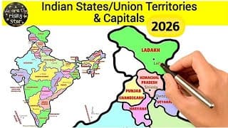 Indian States and Capitals 2023|Union territories and capitals 2023|WATRstar