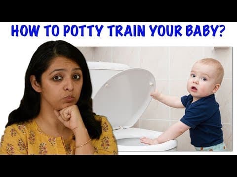 How to potty train your baby- momcom's tips on potty training