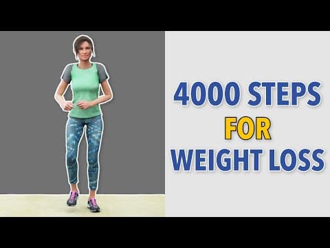 4000 Steps At Home – Walking For Weight Loss