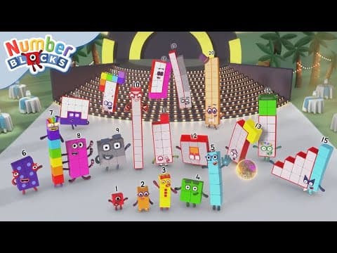 Meet the Numberblocks | Introducing Numbers 0 to 20 | Learn To Count