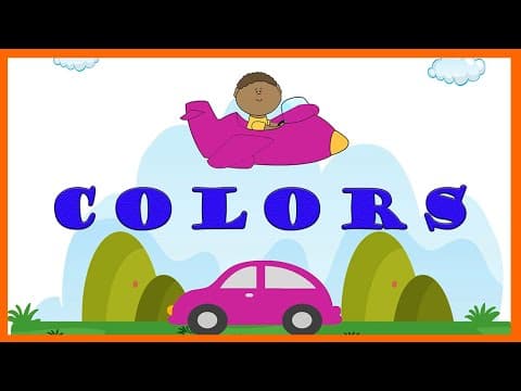 Learn Colors For Toddlers-Kids Learning Video For Kids-Learn Colors Name For Kids