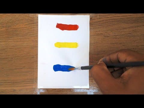 Simple Acrylic Sunset Painting For Beginners | Satisfying Relaxing | Seascape Painting
