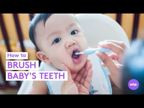 How to brush your baby's teeth-what to expect