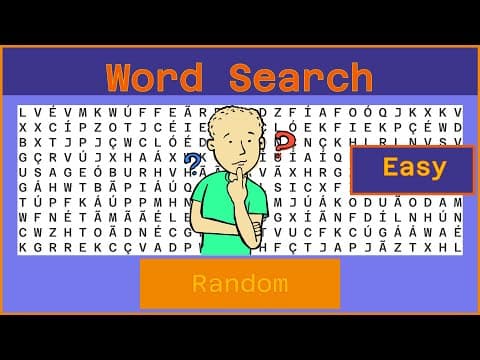 Word Search - Challenge  Ep656