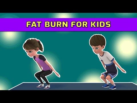 14-DAY FAT BURNING EXERCISE FOR KIDS | Kids Exercise