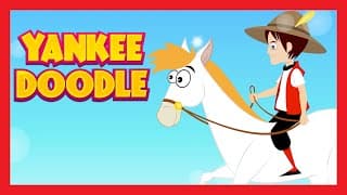 YANKEE DOODLE - Baby Poems In English | Yankee Doodle Nursery Rhyme | English Poem For Kids