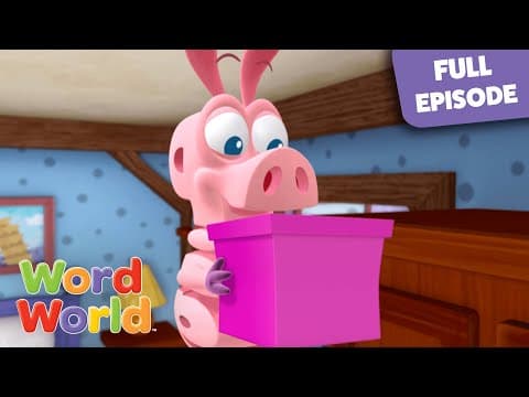 Pig's Present 🎁 | WordWorld Full Episode!