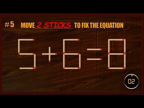 Matchstick Puzzle #115| Matchstick Logic Puzzles |Matchstick Puzzles with Answers| Matchstick Tricks