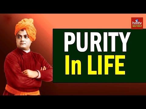 Swami Vivekananda on Importance of Purity & Yoga | hmtv Selfhelp