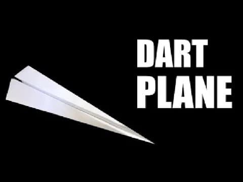 The easiest way to make a dart plane very sharp