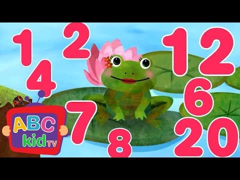 Let's Count Froggies! 🐸 | ABC Kid TV Nursery Rhymes & Kids Songs