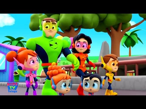 Zoo Song | జూ పాట | Ju Pata | Zoo Song For Kids In Telugu | Telugu Nursery Rhymes | Children Songs