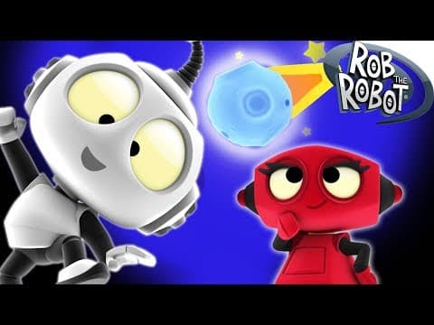 Learn Space | Preschool Learning Videos | Rob The Robot