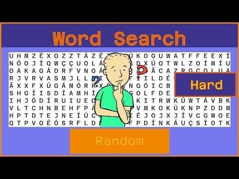 Word Search - Challenge  Ep1108