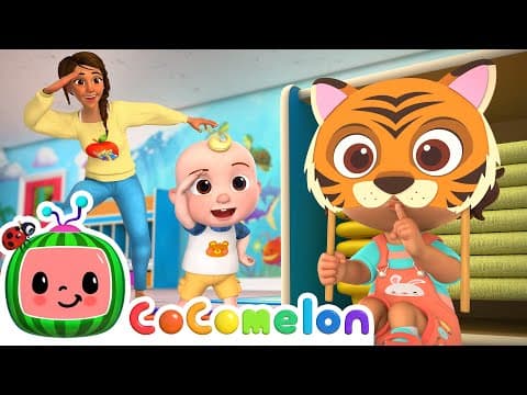 Peekaboo - Learn Animals CoComelon Nursery Rhymes  Kids Songs