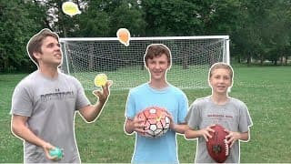 Trick Shot Challenge|Thats Amazing and JugglinJosh