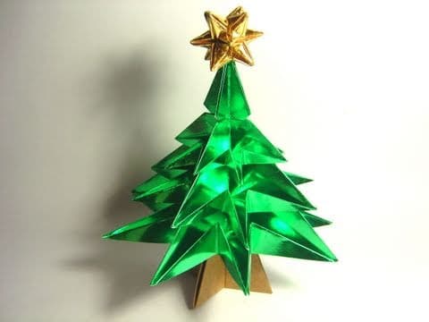Origami Christmas Tree