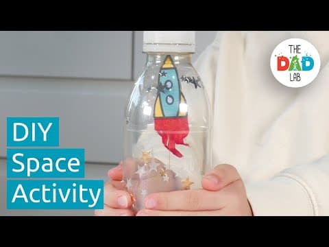 Cool Space Rocket in a Bottle | DIY Toys for Children