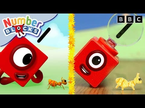 Number 1 - One Wonderful World | Numberblocks MathLink Cubes | 12345 - Counting Cartoons For Kids