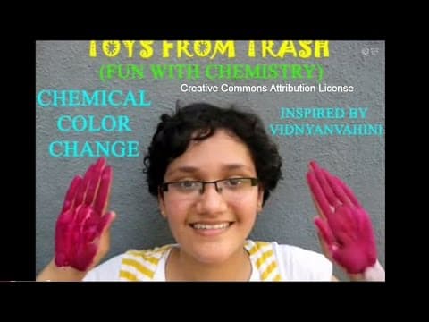 Chemical color change - telugu