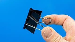Few people know about this function of a clerical clip