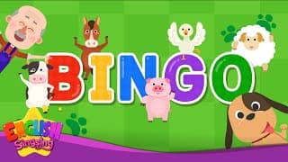 BINGO - Nursery Rhymes - Popular Rhymes - English Song For Kids