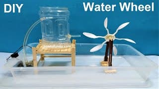 water fountain working model science project using waste materials