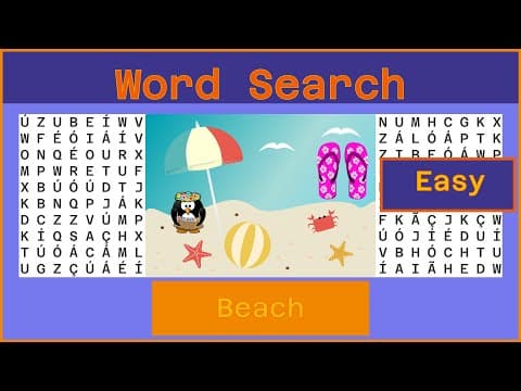 Word Search - Challenge  Ep580