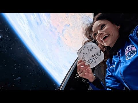 Emily Calandrelli, the 100th woman to fly to space