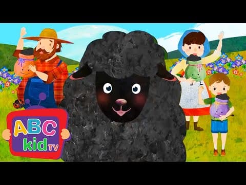 Baa Baa Black Sheep (Farm Animal Song) | ABC Kid TV Nursery Rhymes & Kids Songs