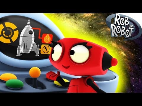 Learn Space | Preschool Learning Videos | Rob The Robot