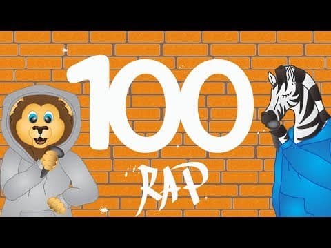 Counting to 100 rap - fun counting rap songs for children
