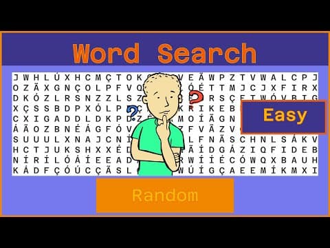 Word Search - Challenge  Ep362