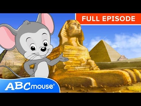 Search & Explore: the Pyramids of Giza 🐫 | Full Episode | ABCmouse Preschool Learning Video 📚✨