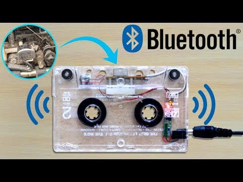 How to make a Bluetooth cassette adapter - DIY