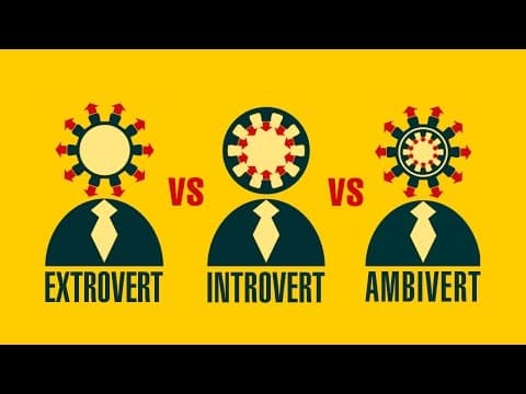 Introvert vs extrovert vs ambivert-which one are you?