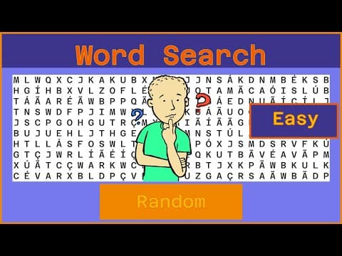 Word Search - Challenge  Ep530