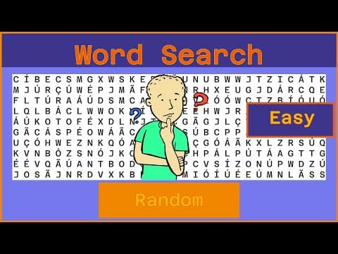 Word Search - Challenge  Ep606
