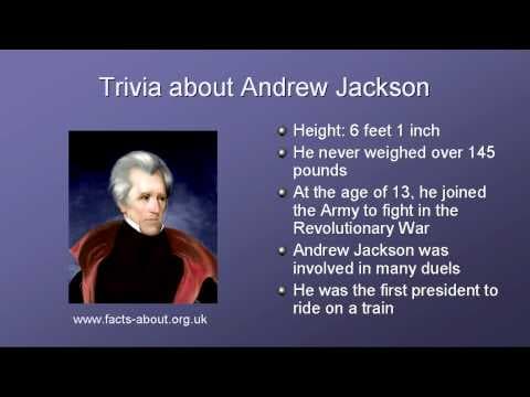 American President|Andrew Jackson