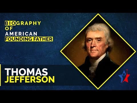 Thomas jefferson biography in english-american founding father