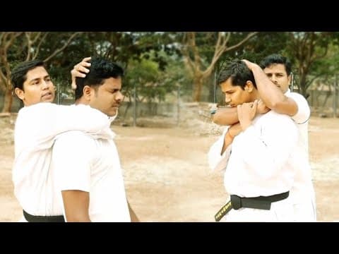 Escape Rear Neck Choke || Telugu || Self Defence || Martial Arts || Martial Wisdom