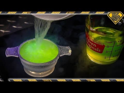 Is It Possible To Freeze Anti-Freeze TKOR Finds Out What Antifreeze Does In Liquid Nitrogen