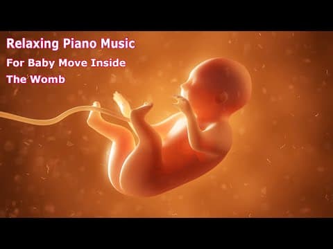 Pregnancy music for unborn baby brain development water sounds - 26