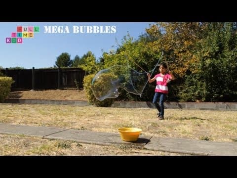 How to Make Giant Bubbles | Full-Time Kid