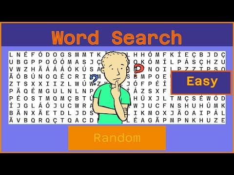 Word Search - Challenge  Ep107