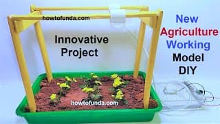 new innovative ideas in agriculture working model | inspire award science project