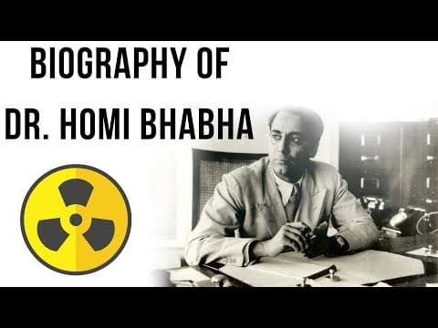 Biography of Dr Homi Bhabha, Indian Nuclear Physicist & Father of Indian Nuclear Programme